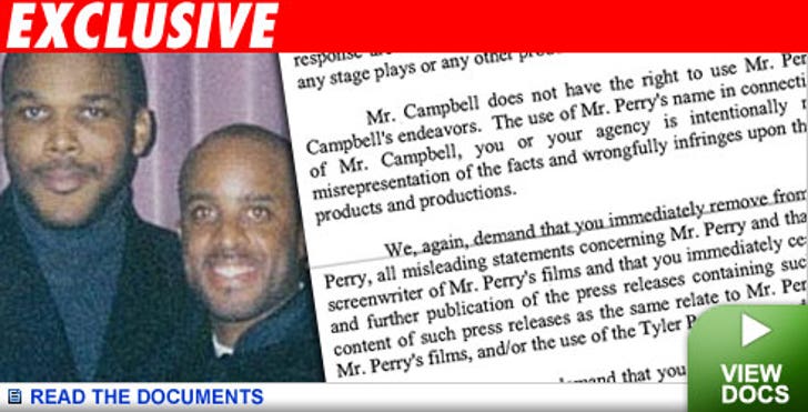 Tyler Perry Talk to the Hand Cuz :: 0617-perry-ex-launch-2