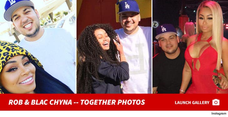 Rob Kardashian and Blac Chyna -- Happier Times