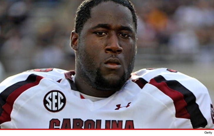 Kelcy Quarles -- Multiple Witnesses Saw NFL Prospect At Nightclub :: 0416-kelcy-quarles-getty-3